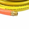 Forney Air Hose, Yellow Rubber, 3/8 in x 25ft 75437